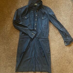 Boden light weight denim Shirt Dress